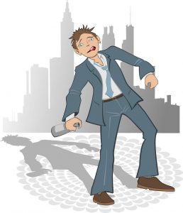 drunk man
